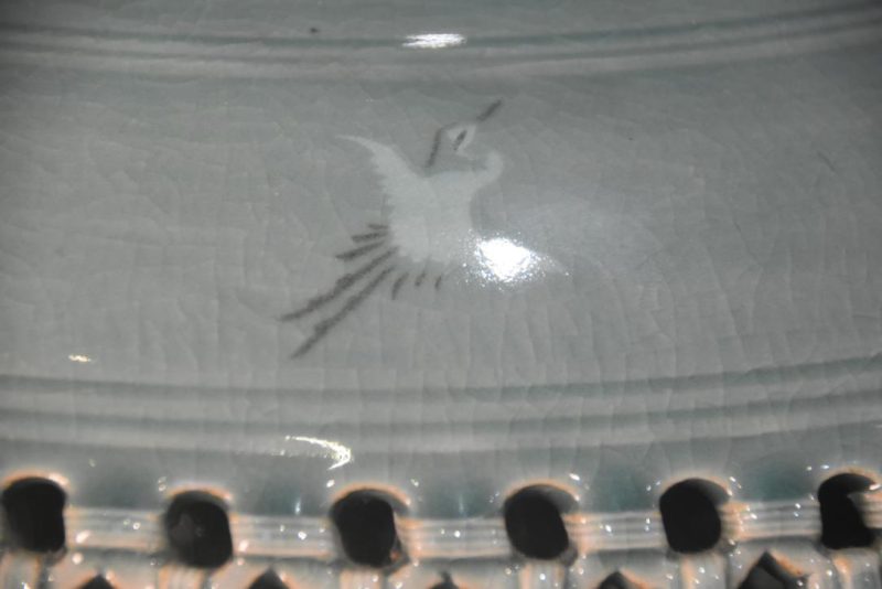 Korean Celadon Vase Width:340mm - Image 8