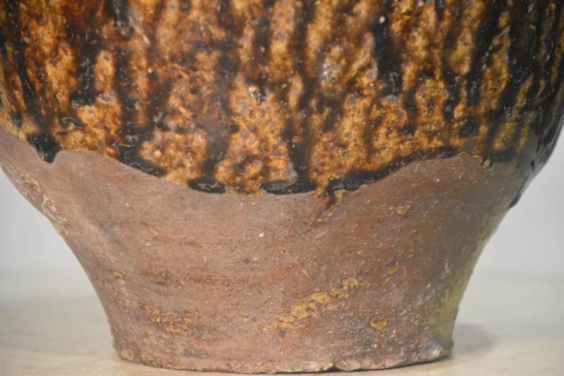Shigaraki Wood Fired Tsubo Vase Width:230mm - Image 5