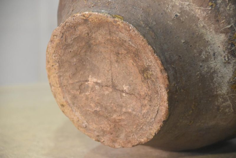 Shigaraki Wood Fired Tsubo Vase Width:230mm - Image 3