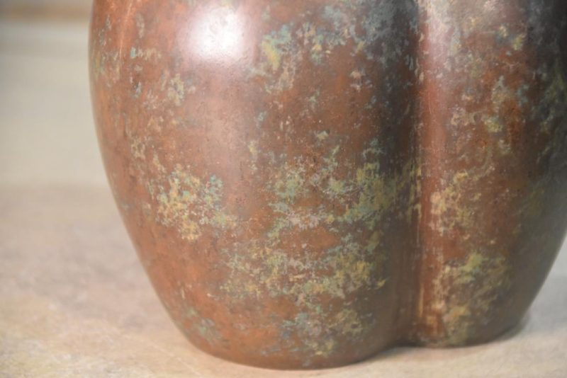 1950's Bronze Gourd Vase Height:310mm - Image 2