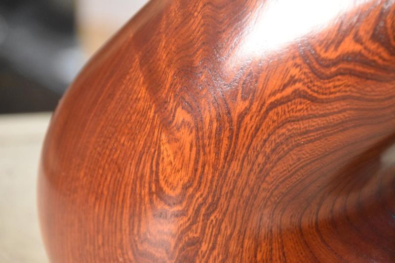 Burl Elm Wooden Vase Width:470mm - Image 2