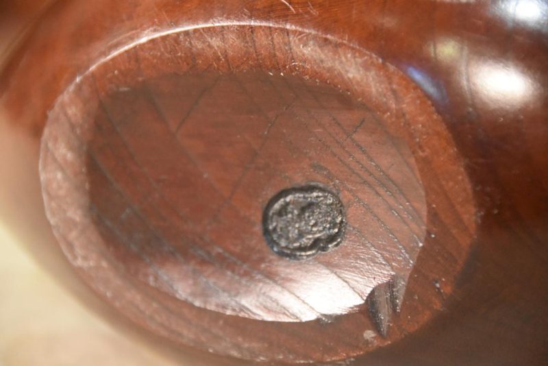 Burl Elm Wooden Vase Width:470mm - Image 4