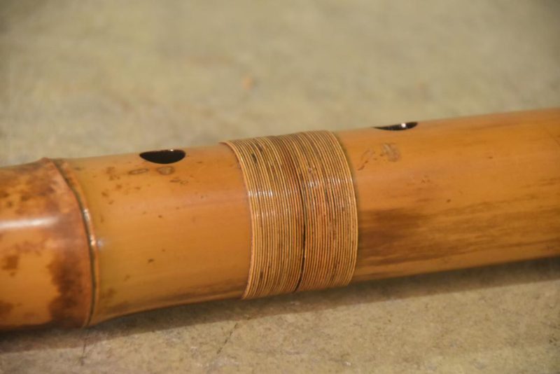 Bamboo Shakuhachi (Flute) Width:550mm. - Image 6