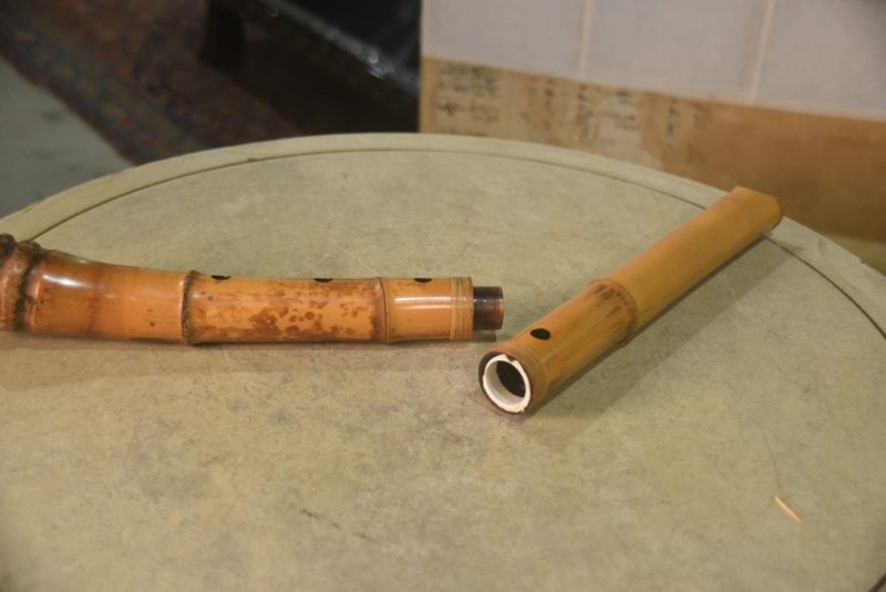 Bamboo Shakuhachi (Flute) Width:550mm. - Image 5