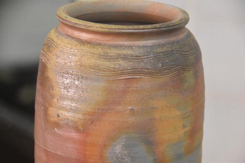 Japanese Bizen Pottery Vase Height:310mm - Image 2