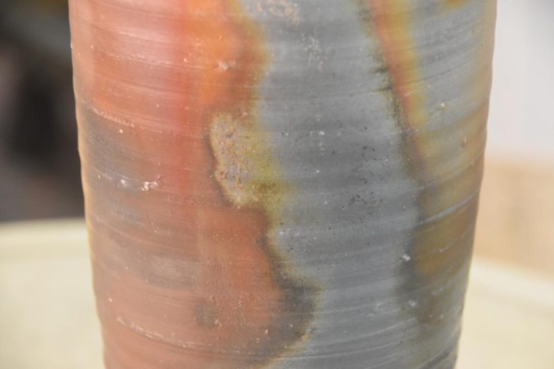 Japanese Bizen Pottery Vase Height:310mm - Image 7