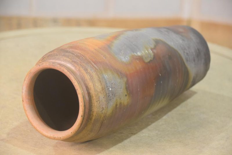 Japanese Bizen Pottery Vase Height:310mm - Image 5