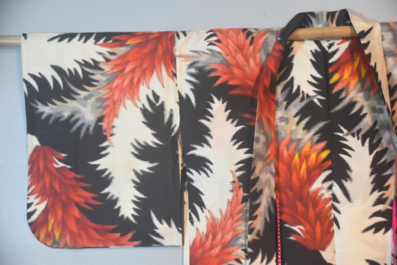 Meisen Silk Ikat Haori Jacket - Image 5
