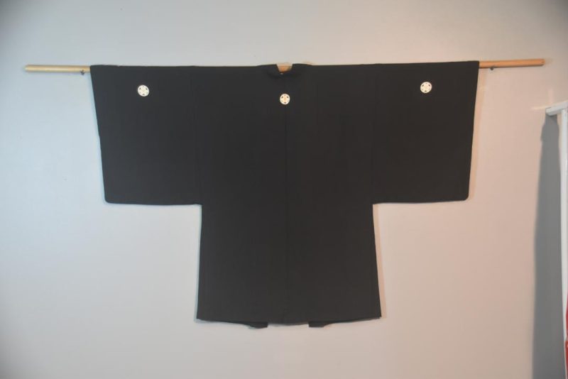 Mt Fuji Vintage Japanese Silk Mans Haori - Image 3