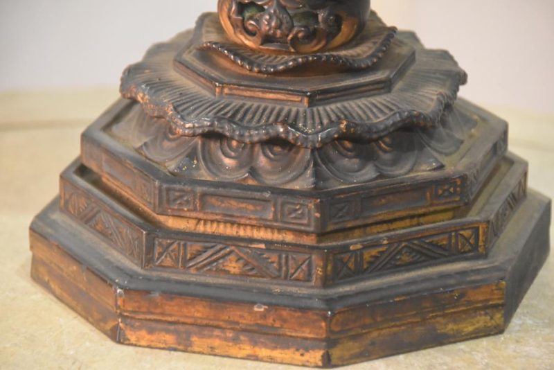 Japanese Wooden Gilded Amida San Buddha Height:410mm - Image 9