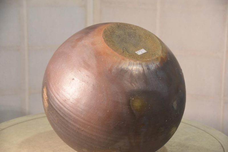 Japanese Bizen Pottery Vase Width:320mm - Image 4