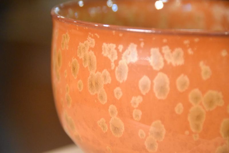 Crystaline Glaze Chawan Tea Bowl Width:120mm - Image 2