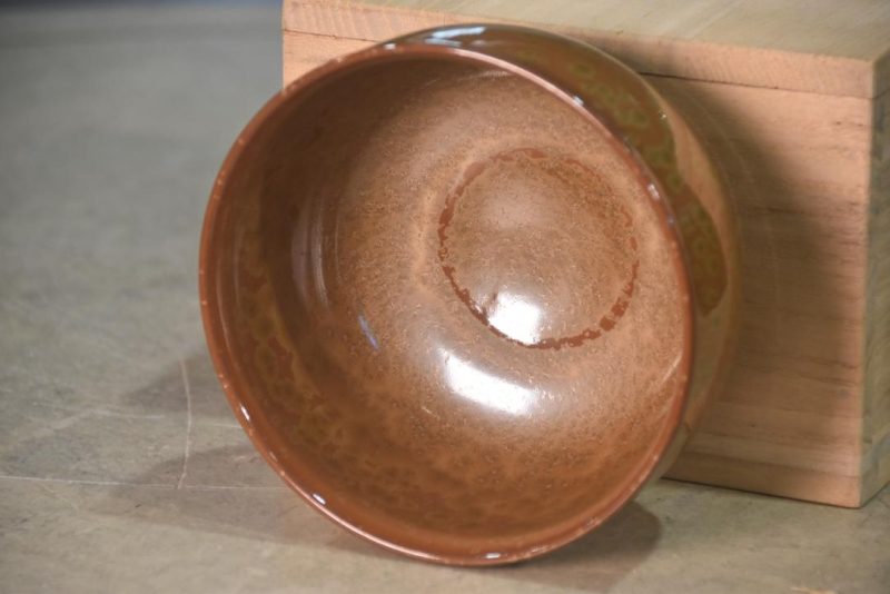 Crystaline Glaze Chawan Tea Bowl Width:120mm - Image 8