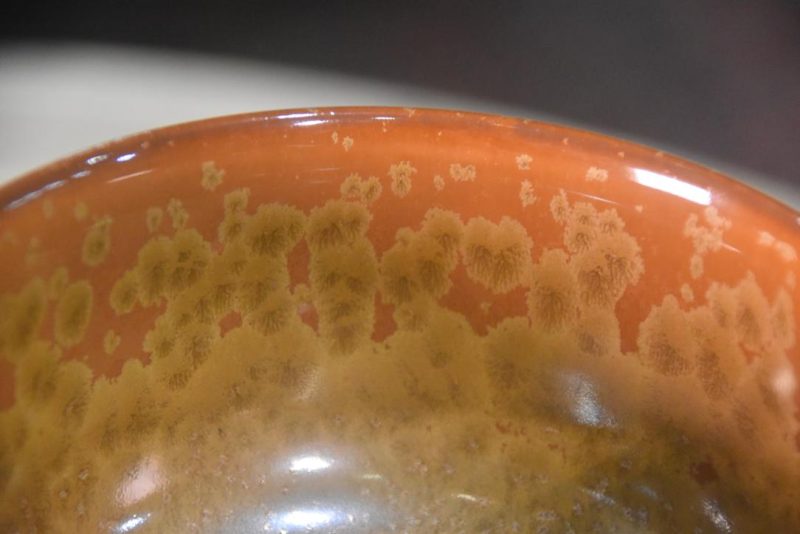 Crystaline Glaze Chawan Tea Bowl Width:120mm - Image 6