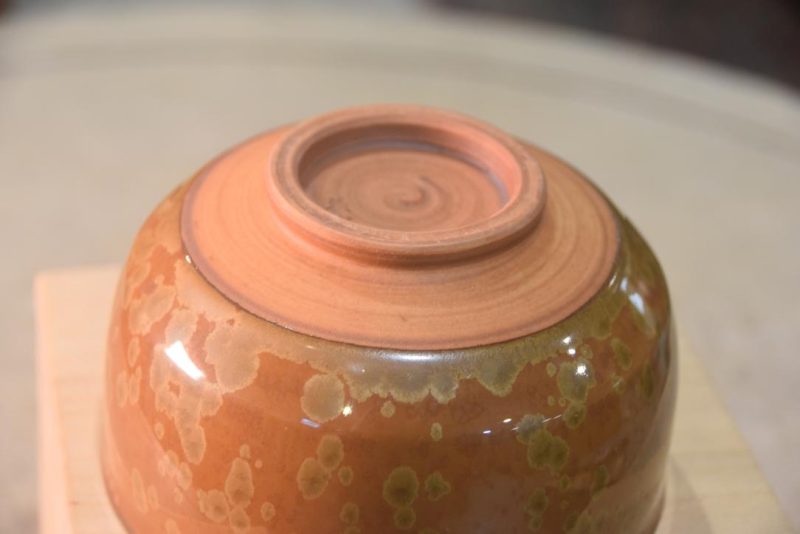 Crystaline Glaze Chawan Tea Bowl Width:120mm - Image 5