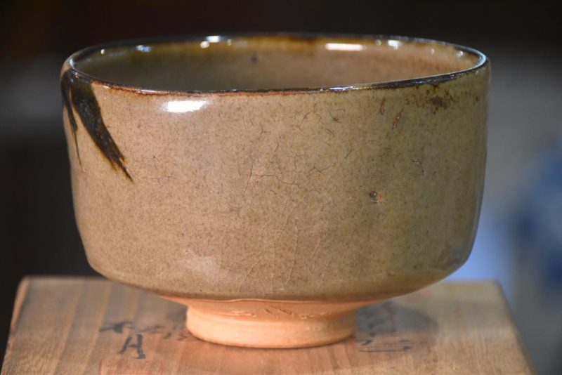Chawan Tea Bowl in a Wooden box Width:130mm - Image 8