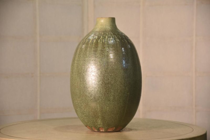 Japanese Pottery Vase Height:310mm