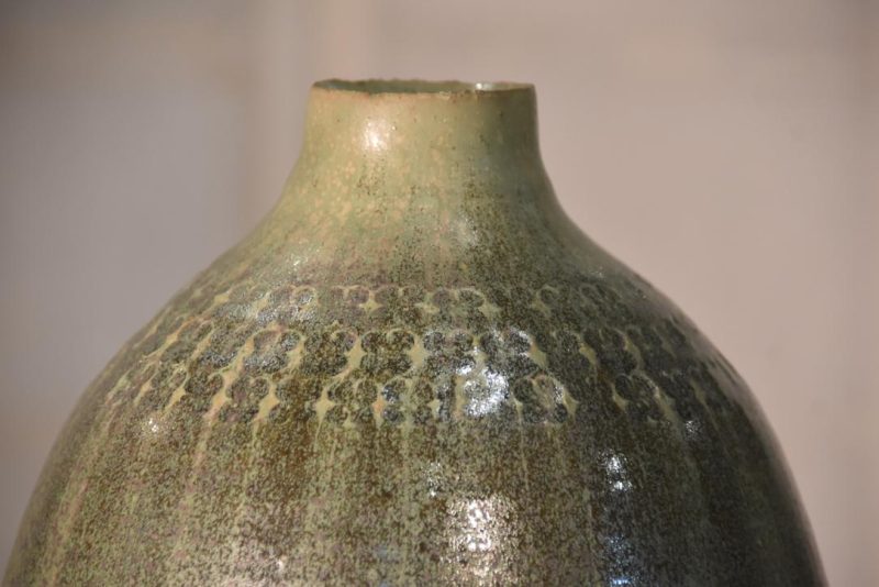 Japanese Pottery Vase Height:310mm - Image 2