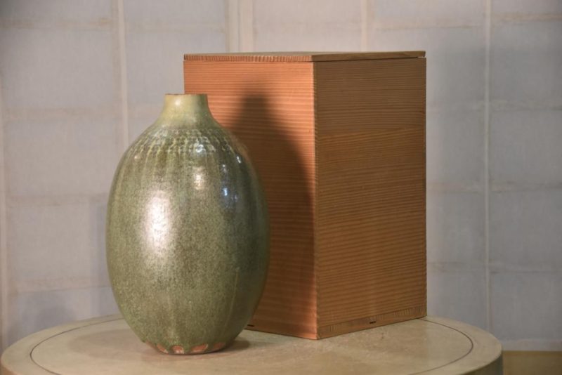 Japanese Pottery Vase Height:310mm - Image 7