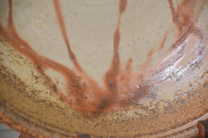 Japanese Bizen Pottery Plate Width:460mm - Image 2