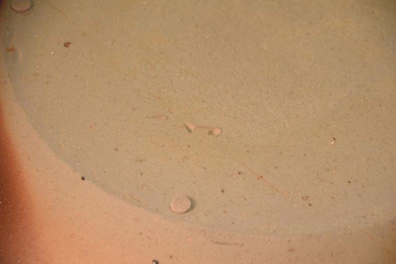 Japanese Bizen Pottery Plate Width:460mm - Image 6
