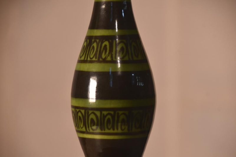 Funky 60-70's Japanese Studio Pottery Vase Height:290mm - Image 3