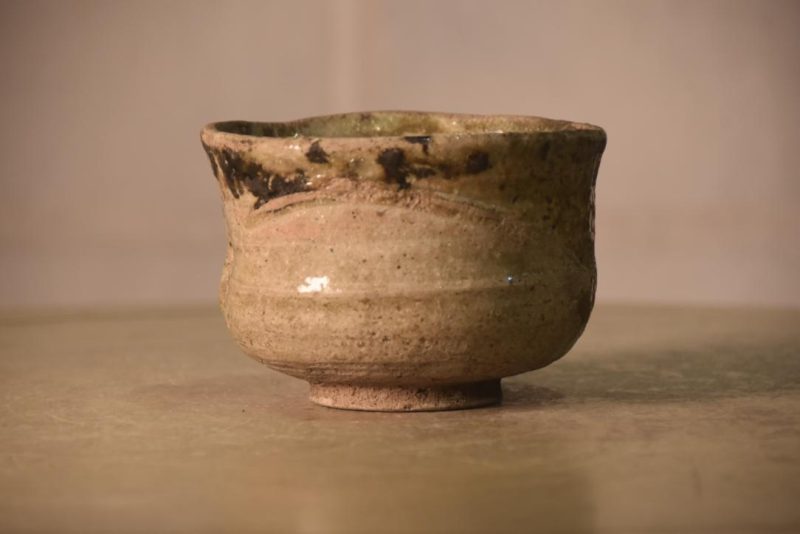 Chawan Tea Bowl in a Wooden box Width:110mm - Image 3