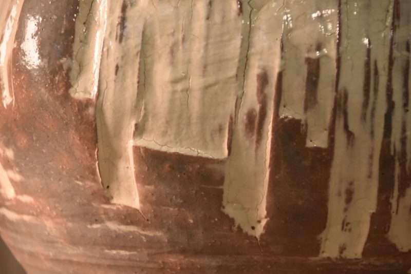 Japanese Shino Pottery Vase Height:300mm - Image 3