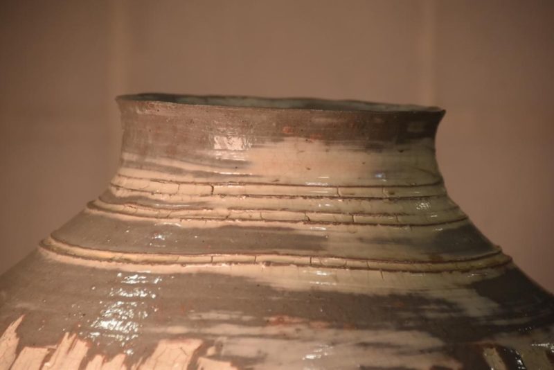 Japanese Shino Pottery Vase Height:300mm - Image 7