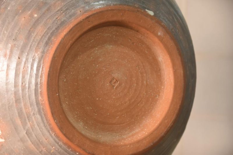 Japanese Shino Pottery Vase Height:300mm - Image 4