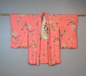 Show Stopping Pink Vintage Silk Haori Jacket