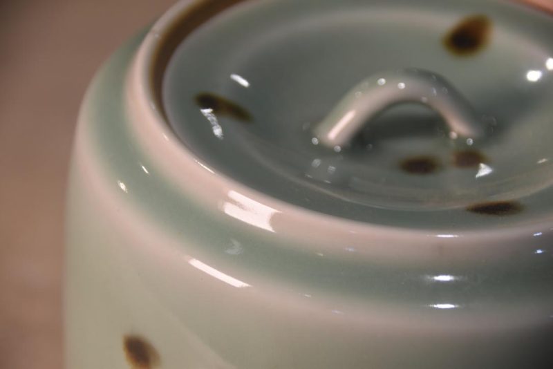 Celadon Ceramic Mizuzashi Width:145mm - Image 2