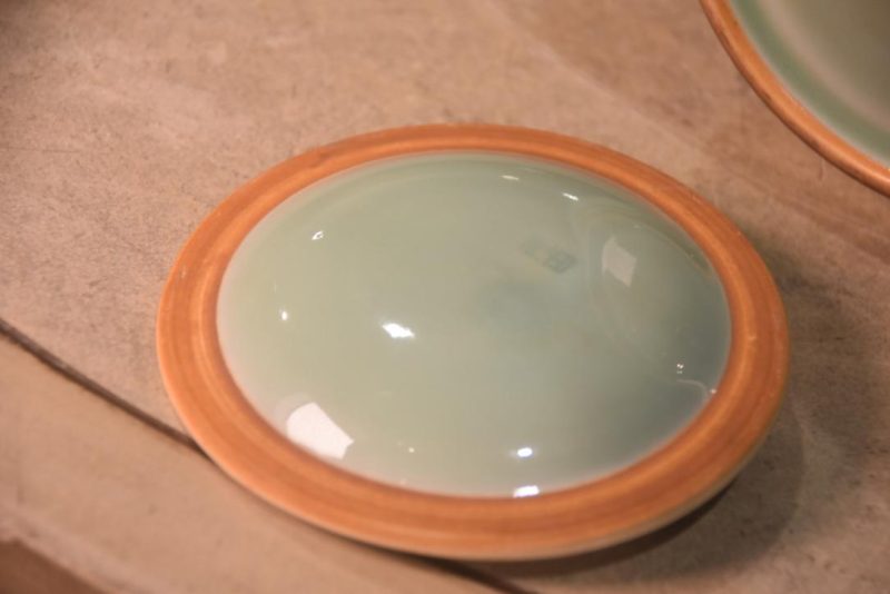Celadon Ceramic Mizuzashi Width:145mm - Image 4