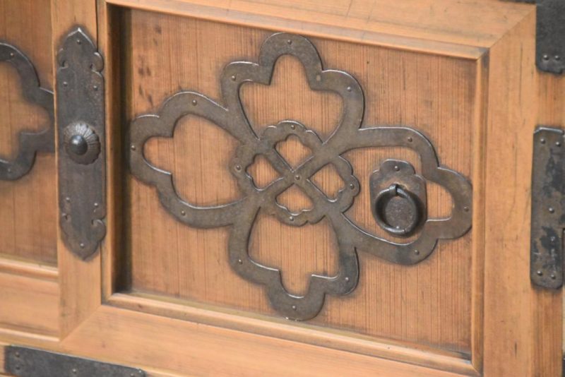 Meiji Period Osaka Region Merchant Chest Width:886mm - Image 2