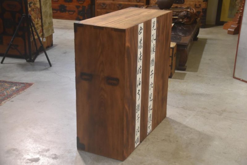 Meiji Period Osaka Region Merchant Chest Width:886mm - Image 5