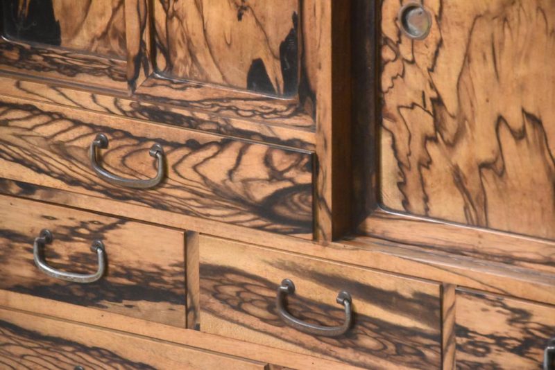Japanese Cha Dansu Tea Storage and Display Chest Width:1050mm - Image 2