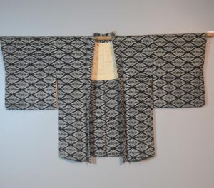 Black and White Japanese Vintage Haori Jacket