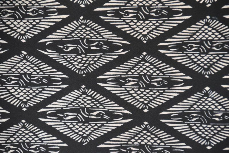 Black and White Japanese Vintage Haori Jacket - Image 2