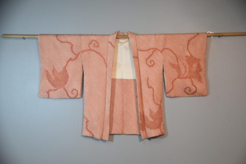 Shibori (Tie Dyed) Vintage Haori Jacket - Image 4