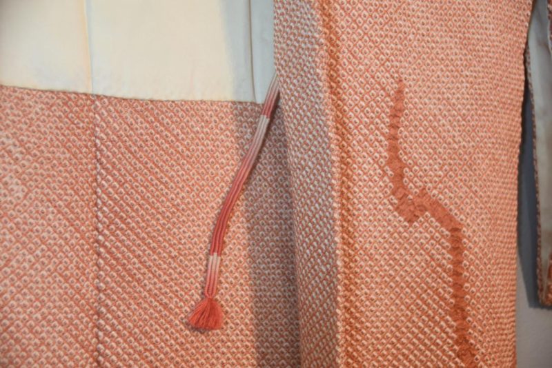Shibori (Tie Dyed) Vintage Haori Jacket - Image 5