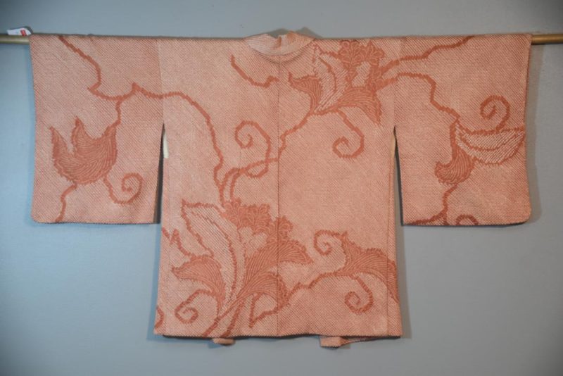 Shibori (Tie Dyed) Vintage Haori Jacket - Image 6