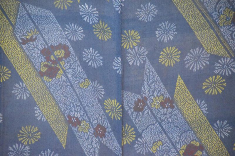 Blue and Light Weight Vintage Haori Jacket - Image 2