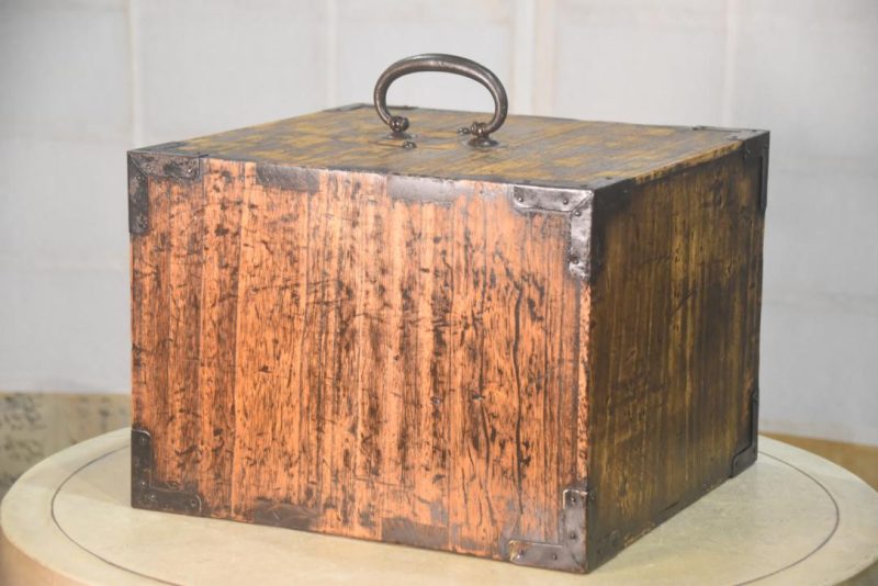 Antique Portable Writing Box Width:320mm - Image 6