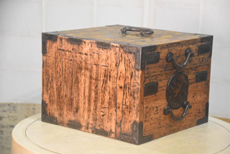 Antique Portable Writing Box Width:320mm - Image 4