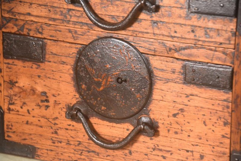 Antique Portable Writing Box Width:320mm - Image 2