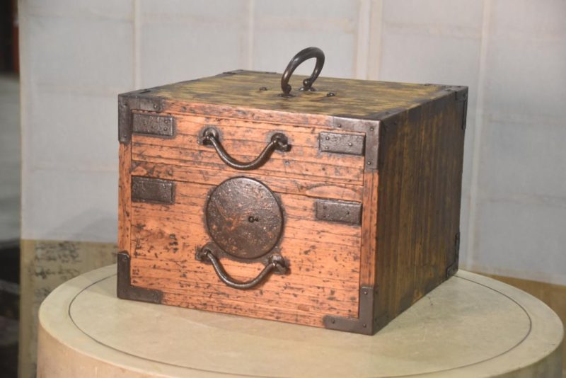 Antique Portable Writing Box Width:320mm