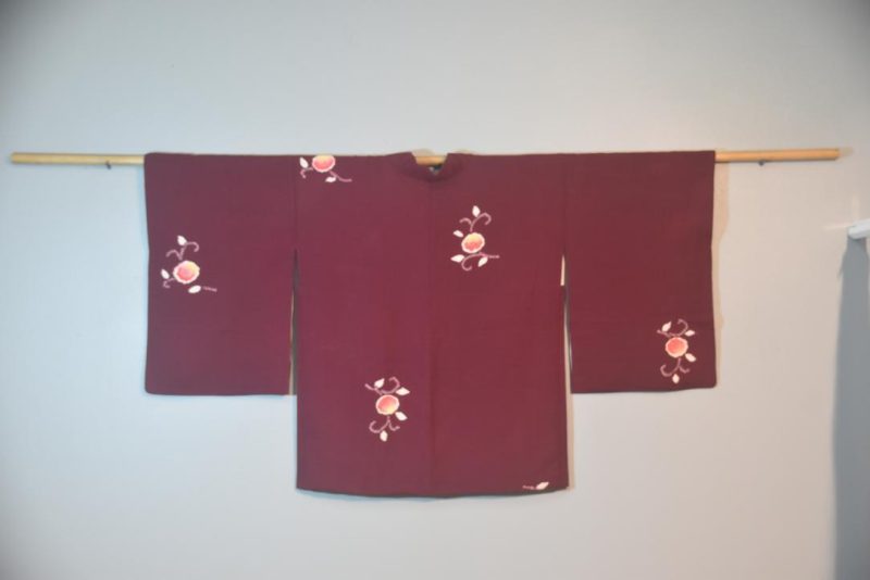 Deep Purple Japanese Silk Vintage Haori Jacket