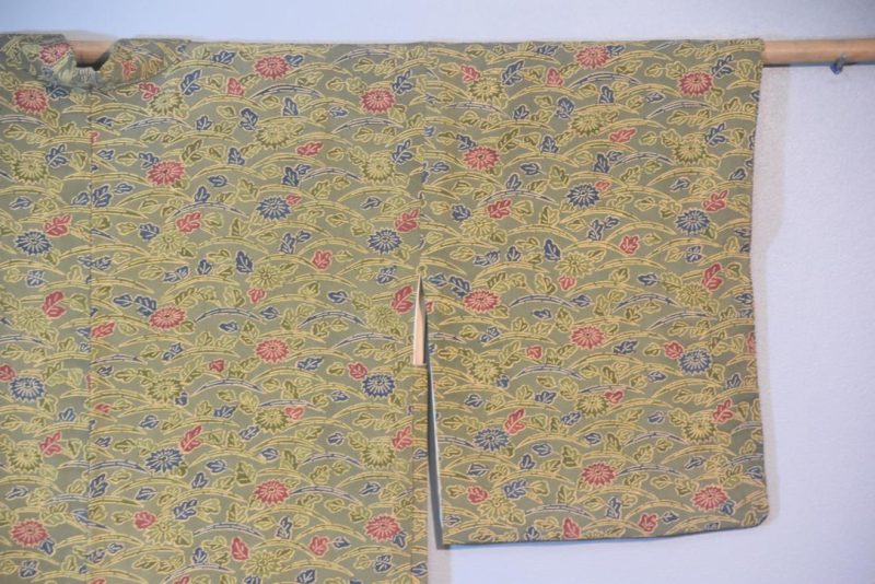 Kokeshi Japanese Silk Vintage Haori Jacket - Image 4