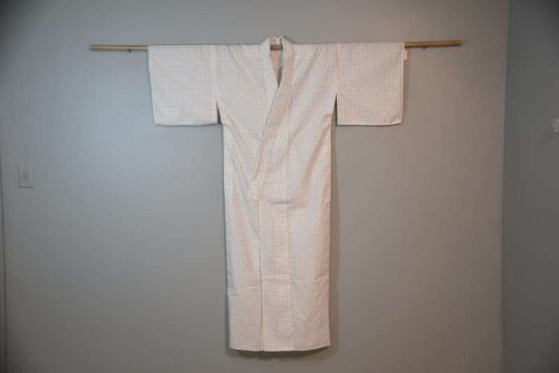 Classic White Japanese Cotton Yukata