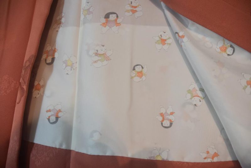 Silk Jacquard Japanese Vintage Haori Jacket - Image 3